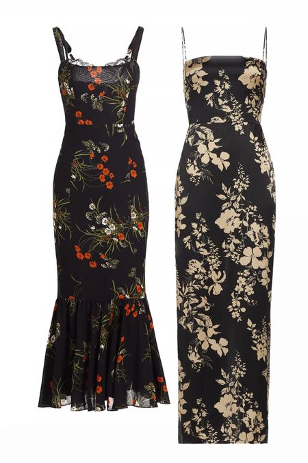 Dark floral dress
Black floral dress 

#LTKwedding #LTKSeasonal #LTKstyletip