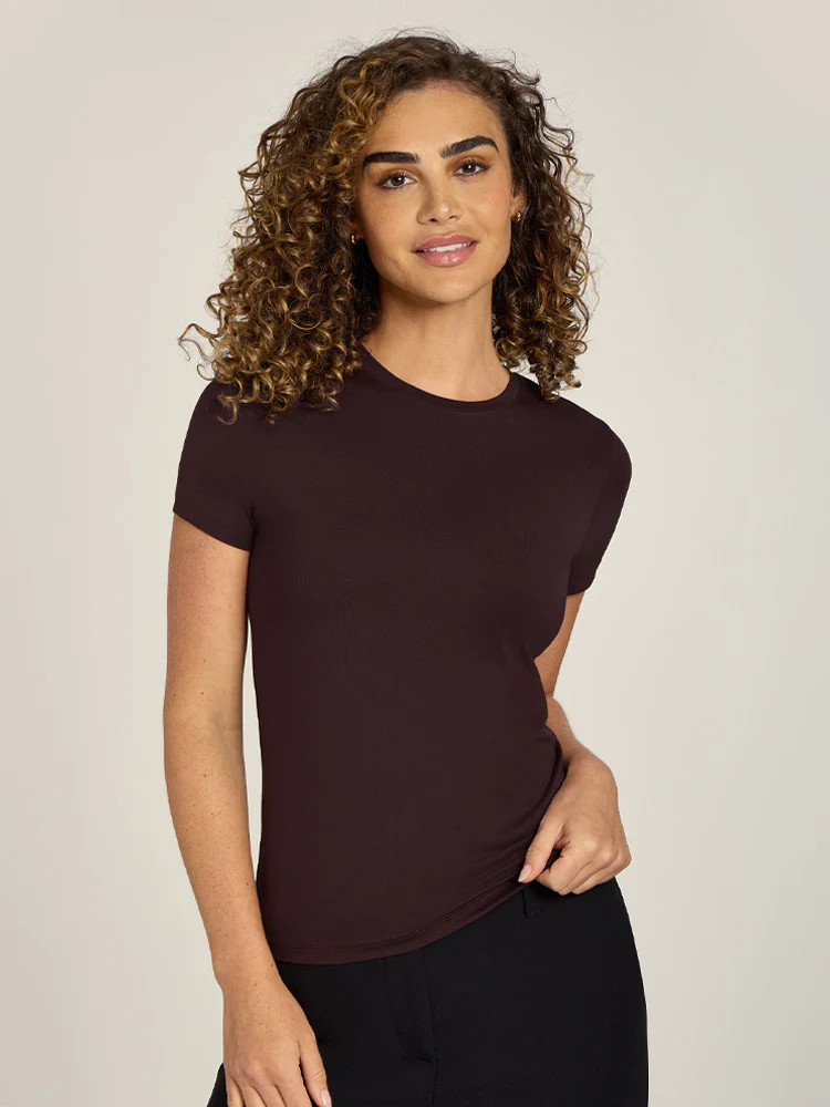 Women's Second Skin Crew Tee - Mott & Bow | Mott & Bow