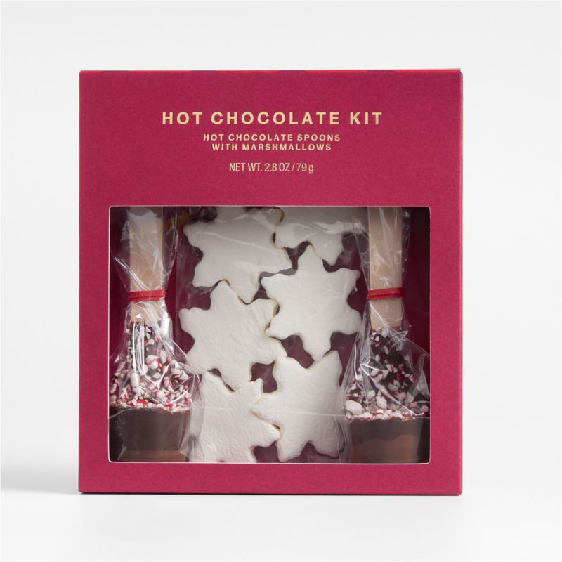 Hot Cocoa Spoon Marshmallow Kit | Crate & Barrel | Crate & Barrel