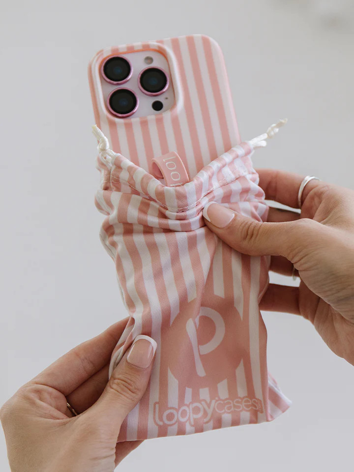 Loopy Cases - Terracotta Stripes | Loopy Cases