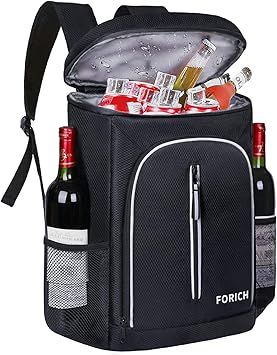 FORICH Soft Cooler Backpack Insulated Waterproof Backpack Cooler Bag Leak Proof Portable Small Co... | Amazon (US)