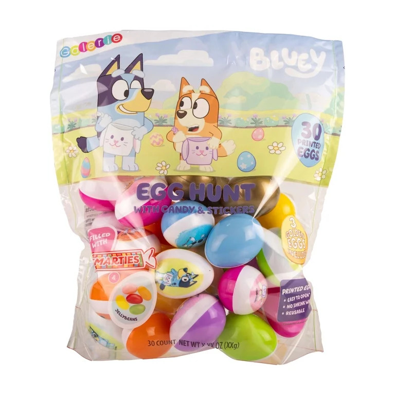 Bluey 30ct egg bag with candy | Walmart (US)