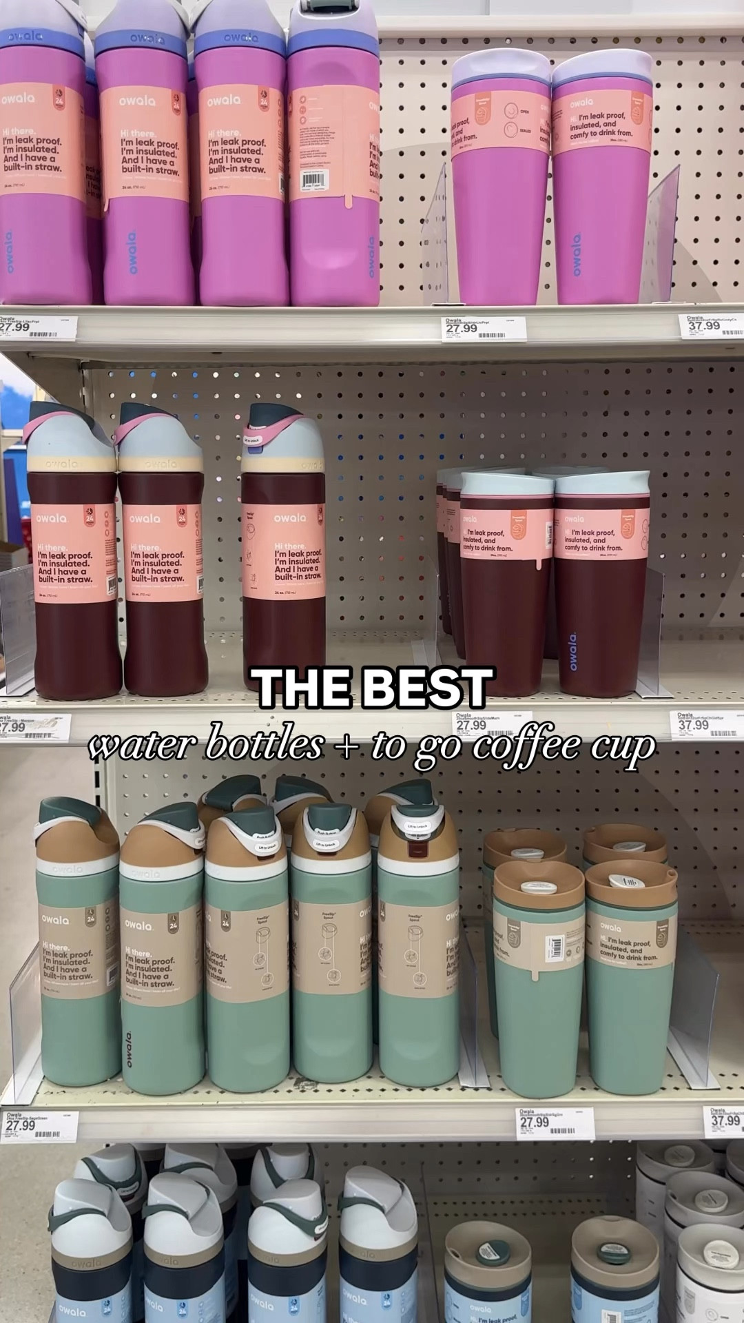 My favorite water bottles because they don’t spill!! They also have these coffee mugs!! Target finds !!

#LTKGiftGuide #LTKCyberWeek #LTKHoliday