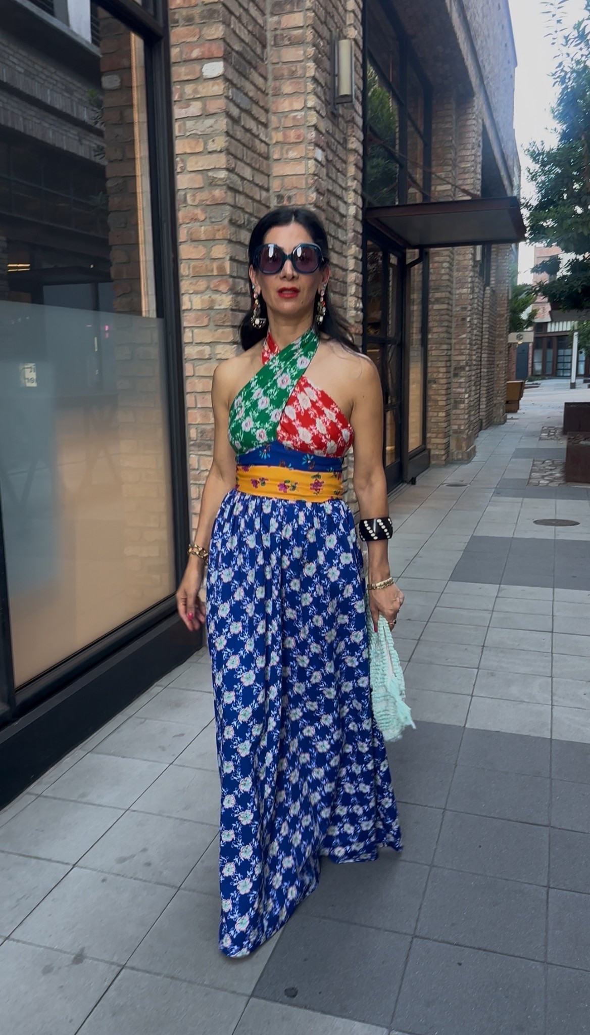 Vintage halter dress 