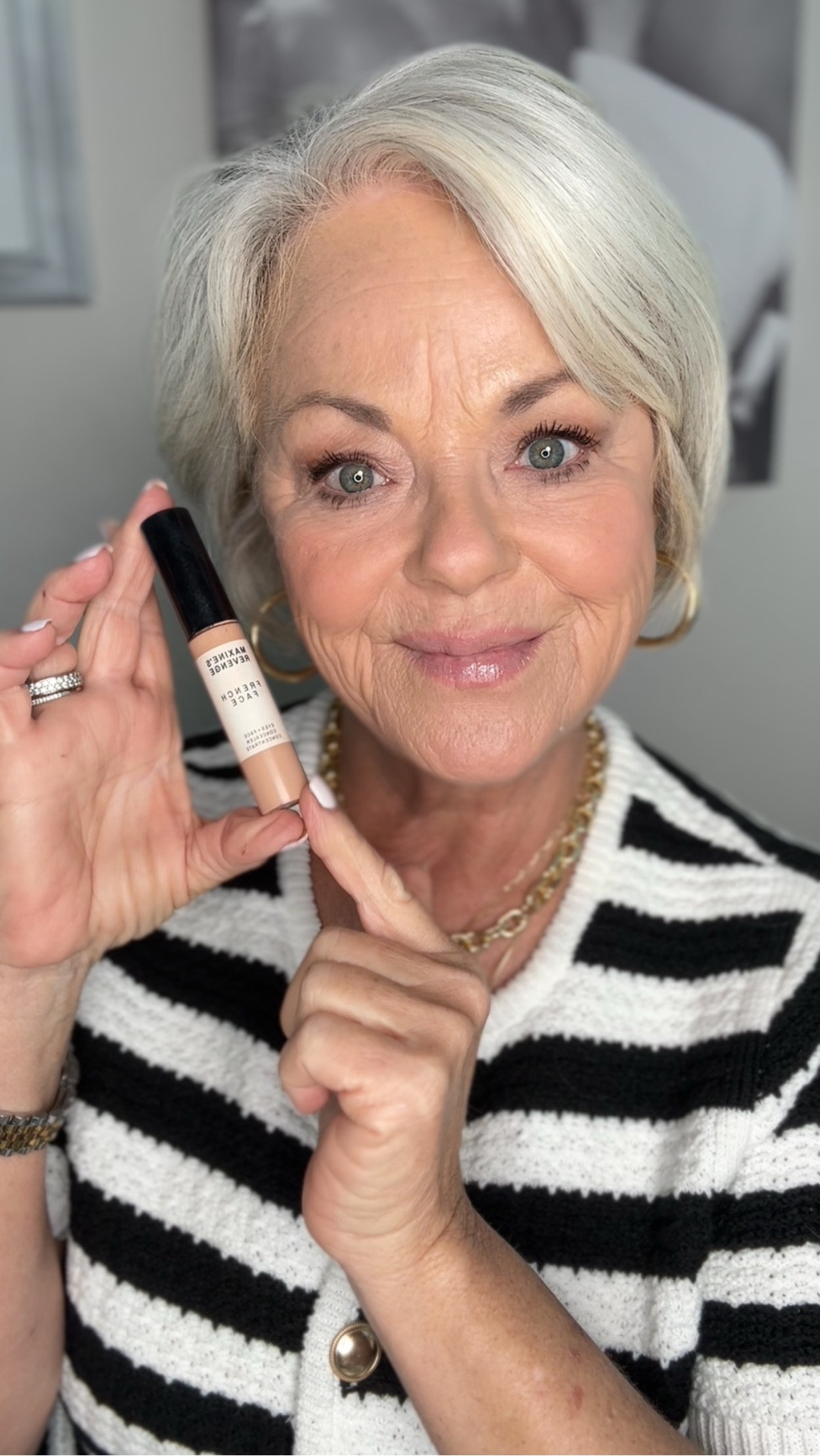 Maxine Revenge French Face is my holy grail concealer! It was made for mature women by a mature woman! The formula is like no others and I swear by it!! I use it for concealer, bronzer and foundation! It’s so good!!!! 

#LTKBeauty #LTKFindsUnder50 #LTKOver40