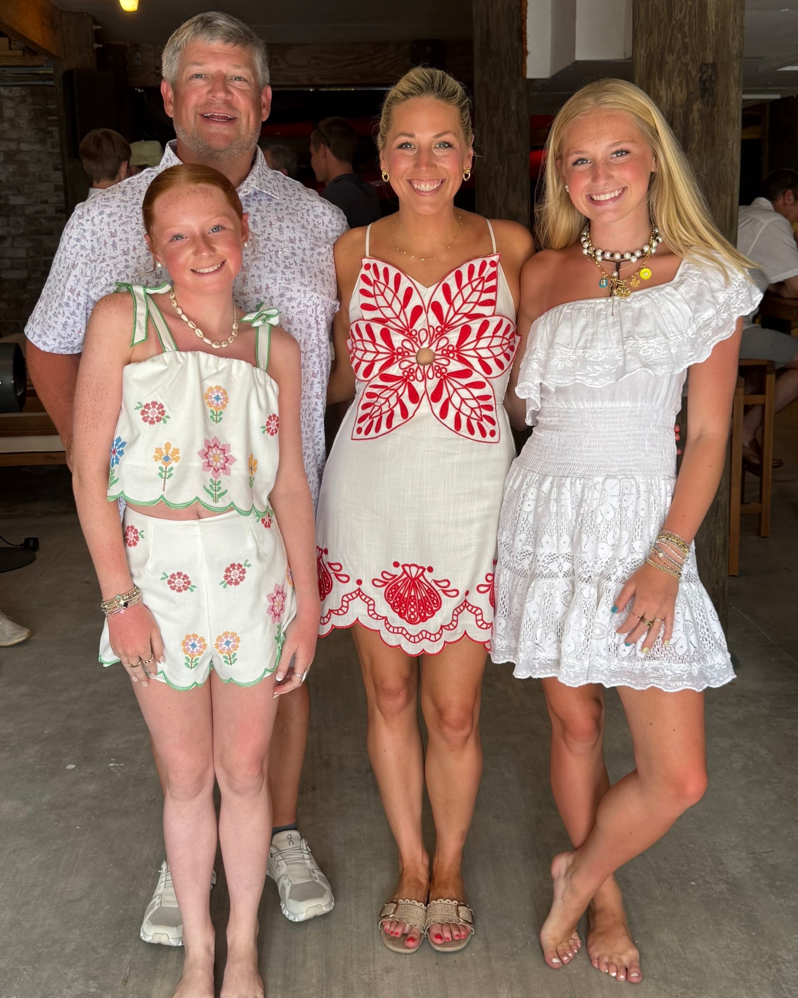 Linking what I can from our 5th of July outfits! Cammie- from BELK, Caroline’s is rented from Nuuly but linking similar, I’m wearing a size small, Doug’s polo is Rhoback and stitch shorts! 

#LTKFindsUnder100 #LTKStyleTip #LTKFindsUnder50