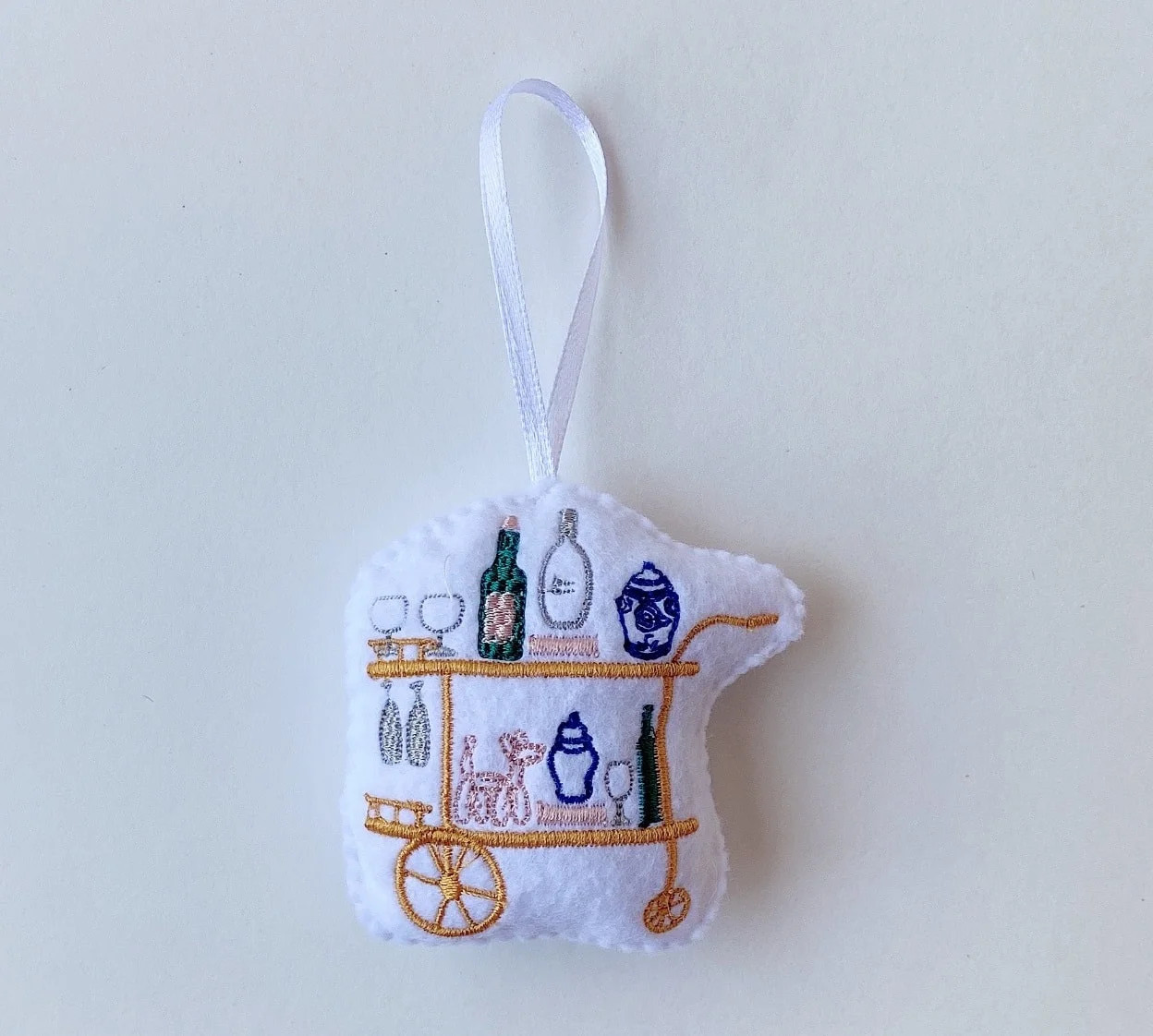 Chinoiserie Bar Cart Ornament | All The Finery