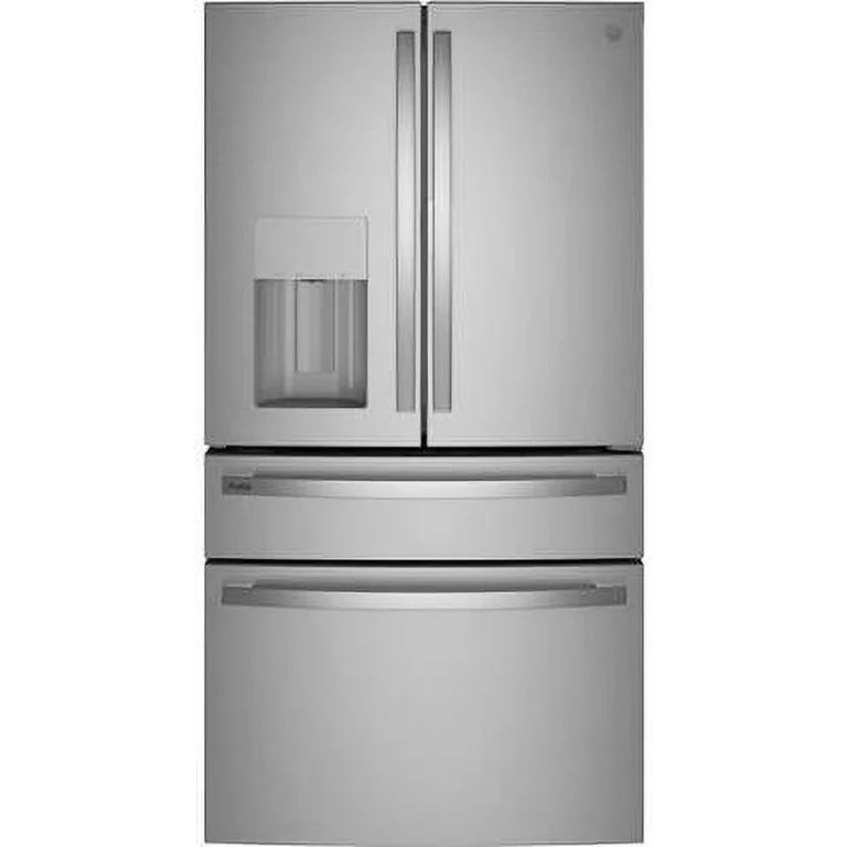 GE Profile 27.9 cu ft Smart Fingerprint Resistant French Door Refrigerator, Stainless Steel - Wal... | Walmart (US)