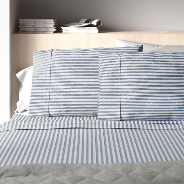 Adira 100% Cotton Sateen Sheet Set | Wayfair North America