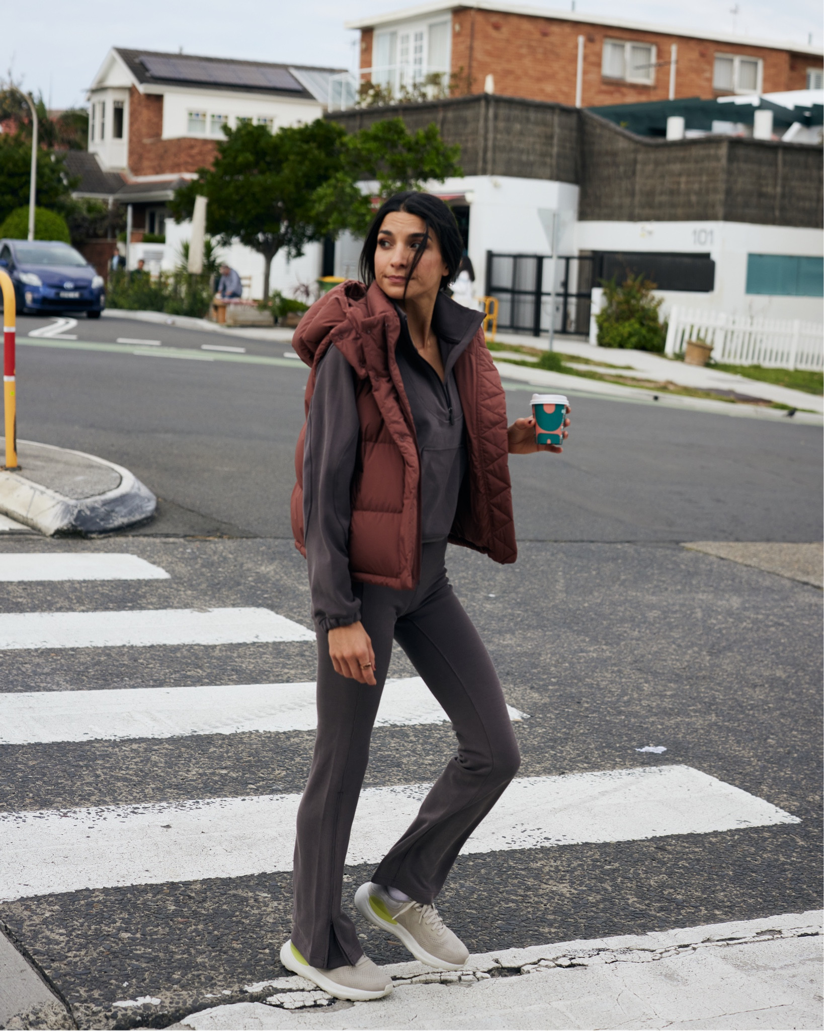 Getting chilly in Sydney! 

Even though the size 2 vest for I preferred the 4 because it was a little longer! Wearing pants in a size 2 and jumper in a size 6! Sized up in the sweater for a more comfortable fit!

#LTKstyletip #LTKaustralia #LTKfitness