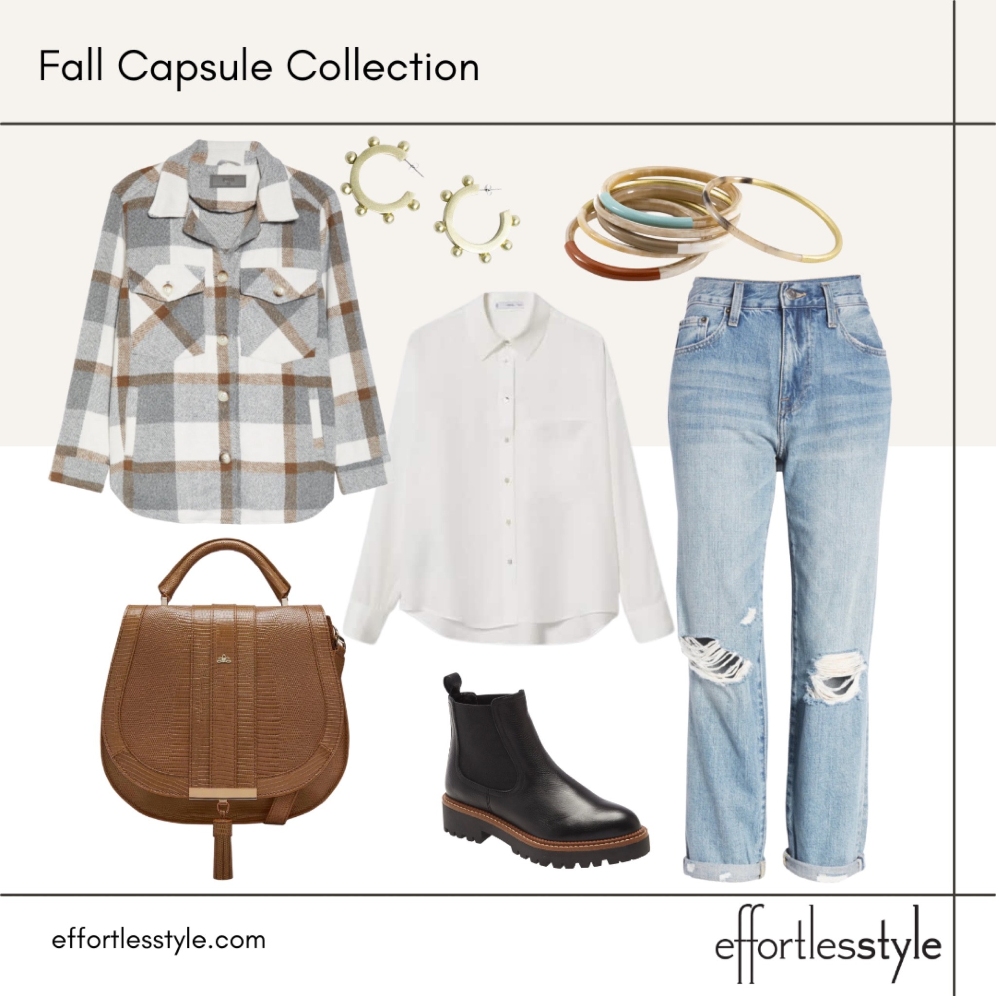 Love the idea of layering a shirt jacket over a button-up shirt for a high low look.  Add in a lug sole bootie for a bit of edge!

#LTKSeasonal #LTKshoecrush #LTKstyletip