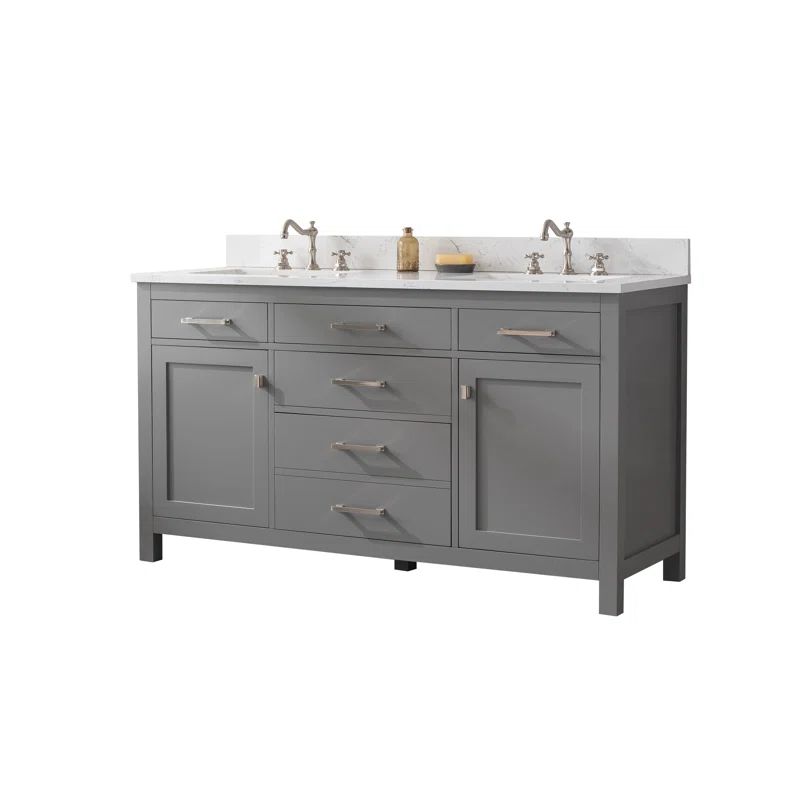 Jasper 60'' Double Bathroom Vanity ??? curated on LTK