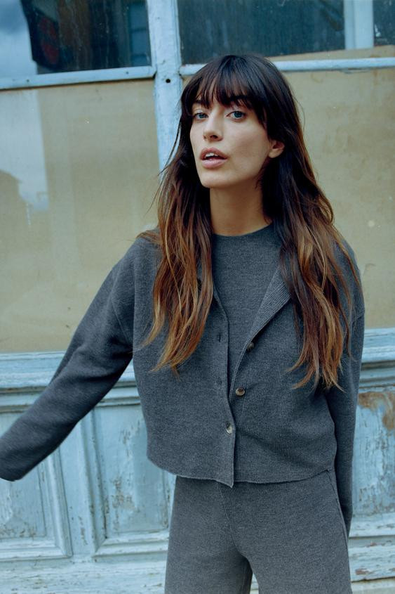 SOFT RIBBED CARDIGAN | Zara UK