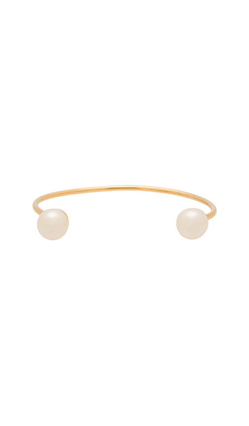 Double Pearl Cuff | Revolve Clothing