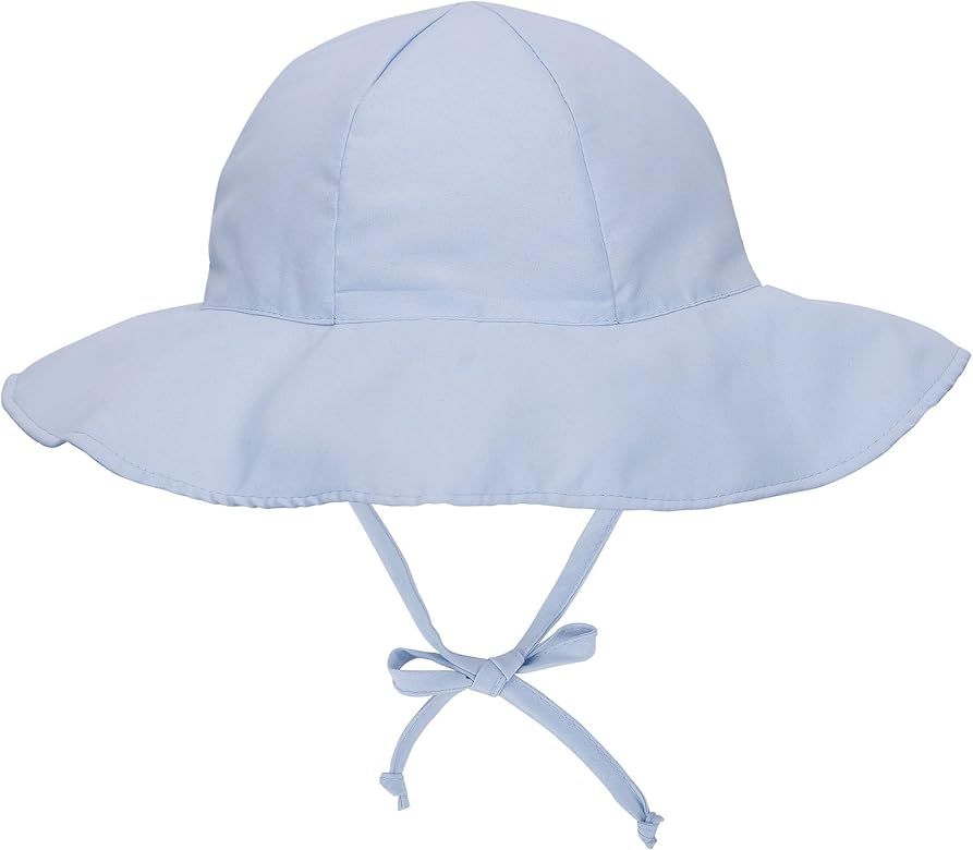 Baby Hat 50+ SPF UV Protective Wide Brim Bucket Baby Sun Hat | Amazon (US)