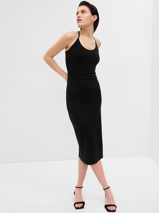 Modern Convertible Strap Midi Dress | Gap (US)