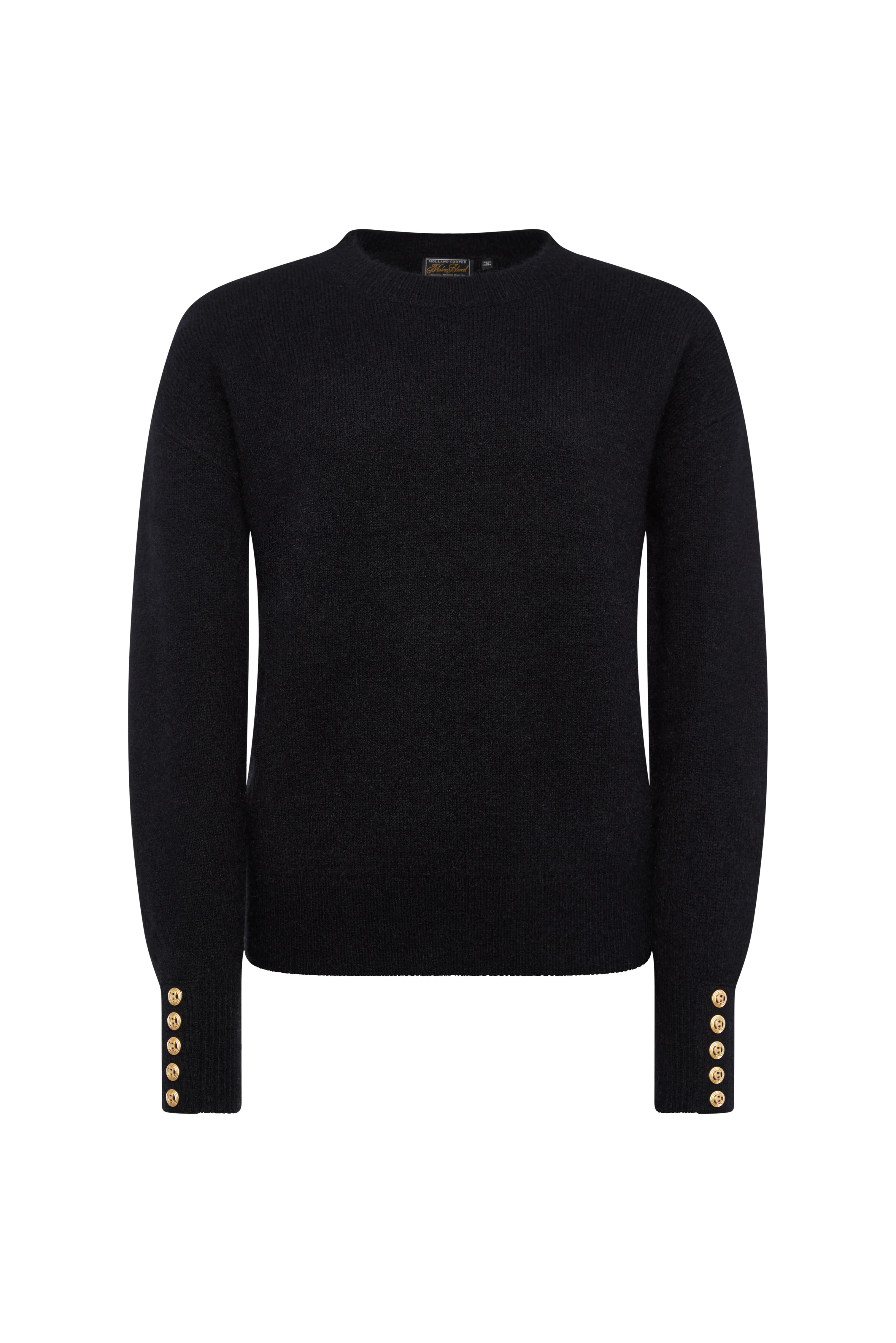 Tori Crew Neck Knit (Black) | Holland Cooper