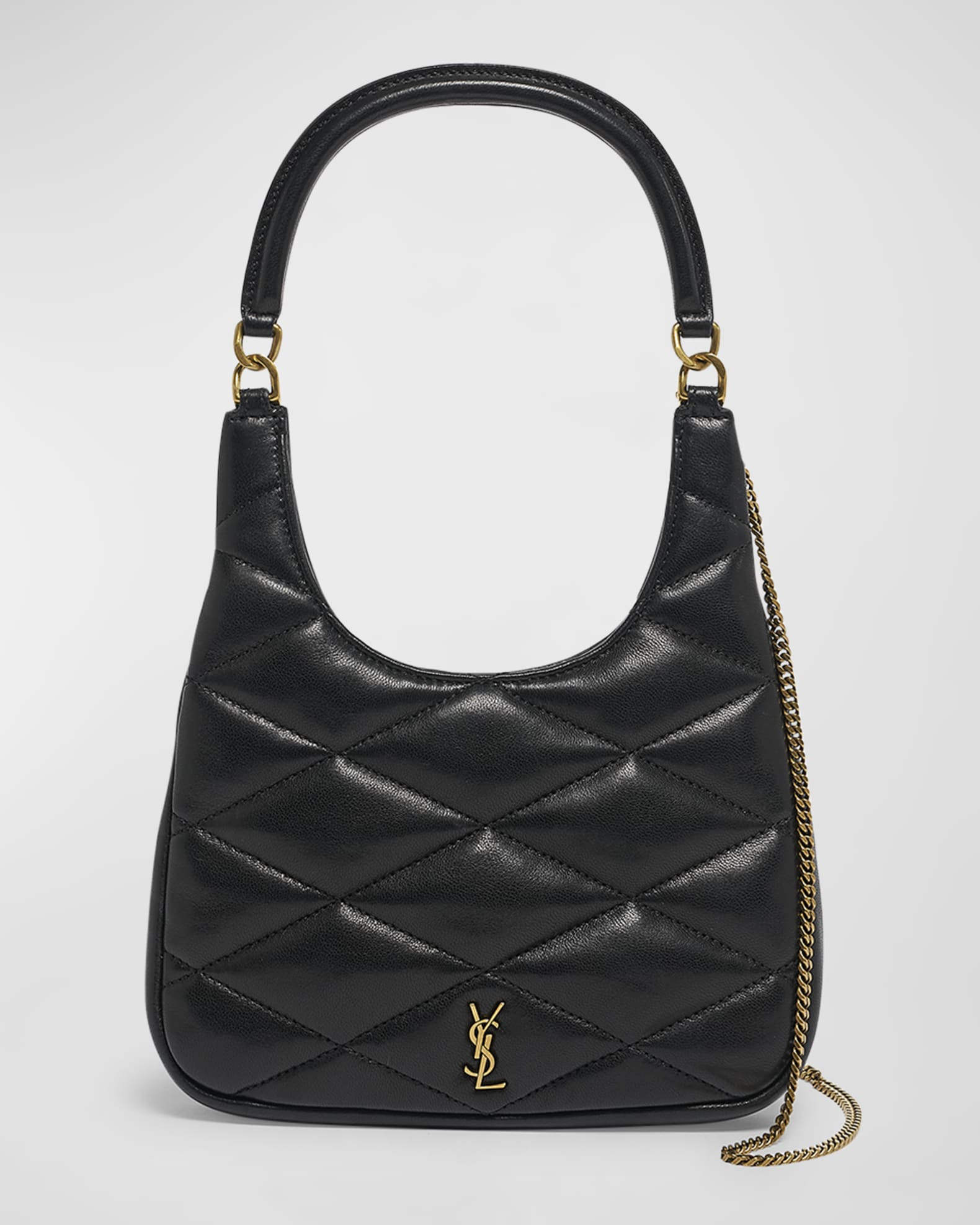 Sade Mini YSL Hobo Bag in Quilted Lambskin | Neiman Marcus