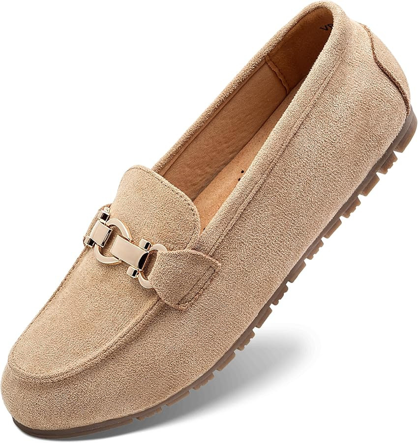 VERDASCO Women's Loafers Slip-Ons Penny Loafers Lady | Amazon (US)