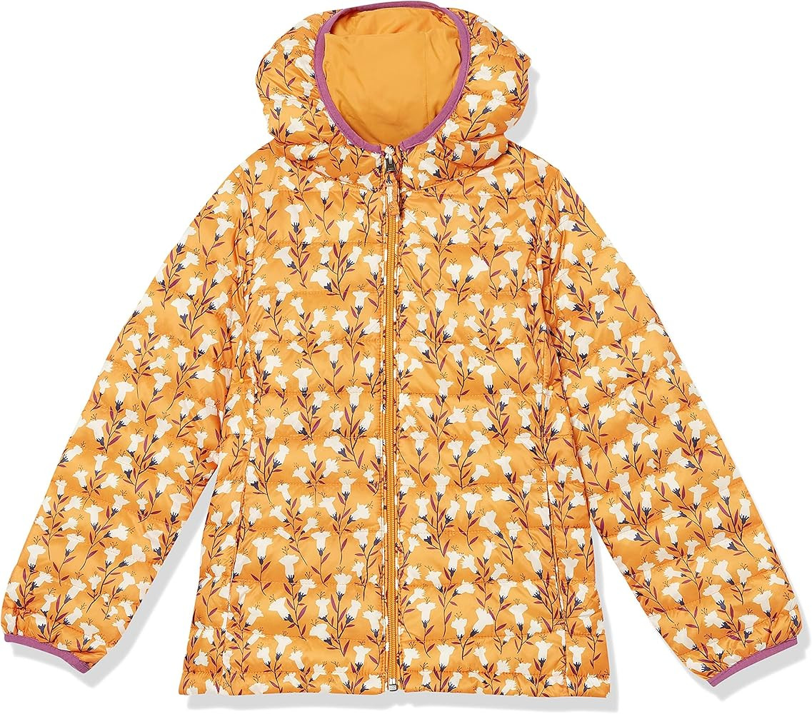 Amazon Essentials girls Lightweight Water-resistant Packable Hooded Puffer Jacket | Amazon (CA)