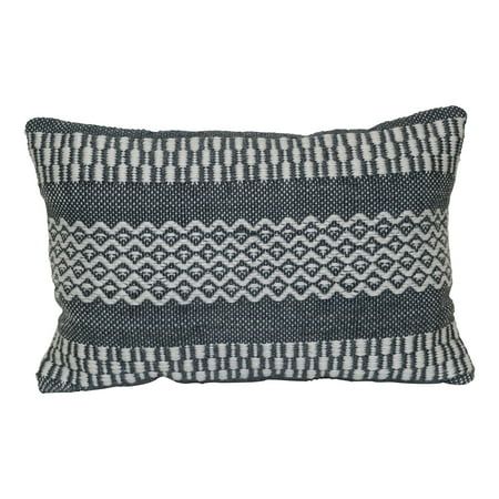Better Homes & Gardens Grey Woven Pillow | Walmart (US)