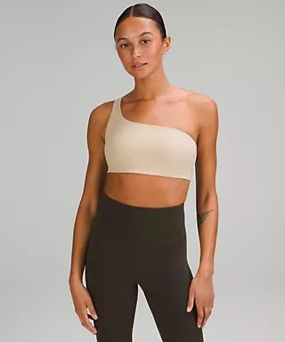 Ribbed Nulu Asymmetrical Yoga Bra Light Support, A/B Cup | Lululemon (US)