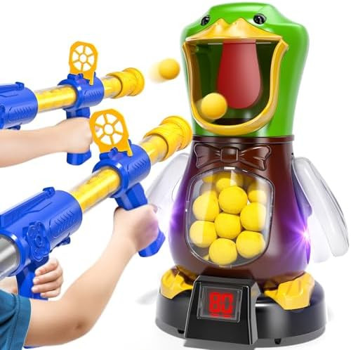 Duck Shooting Toys for Kids 3-5 Years Old, Movable Shooting Game, Boy Toy | Amazon (US)