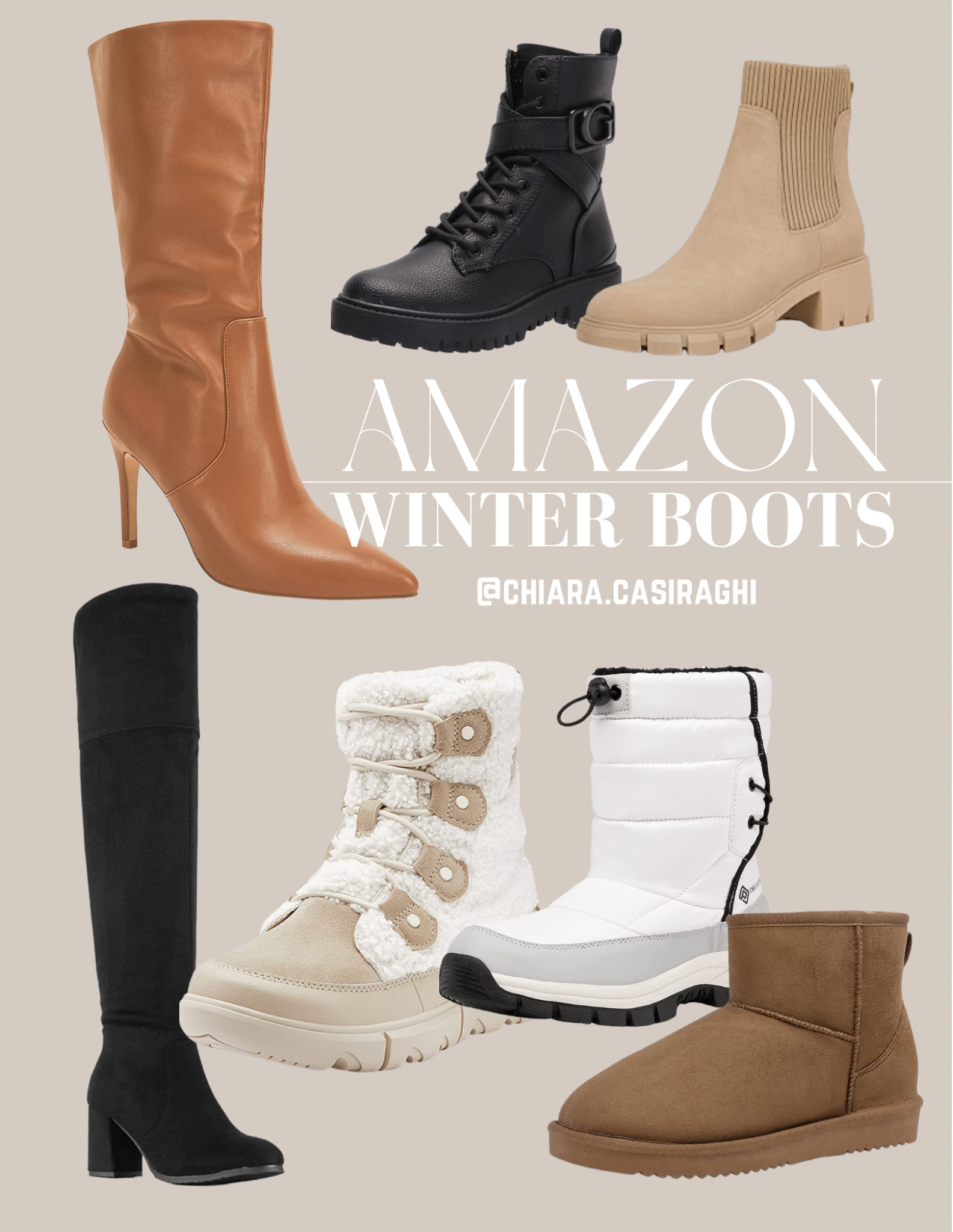 Amazon boots, winter boots, Amazon winter boots, heeled boots, tan boots, sorel, uggs, designer inspired boots. 

#LTKHoliday #LTKCyberweek #LTKGiftGuide