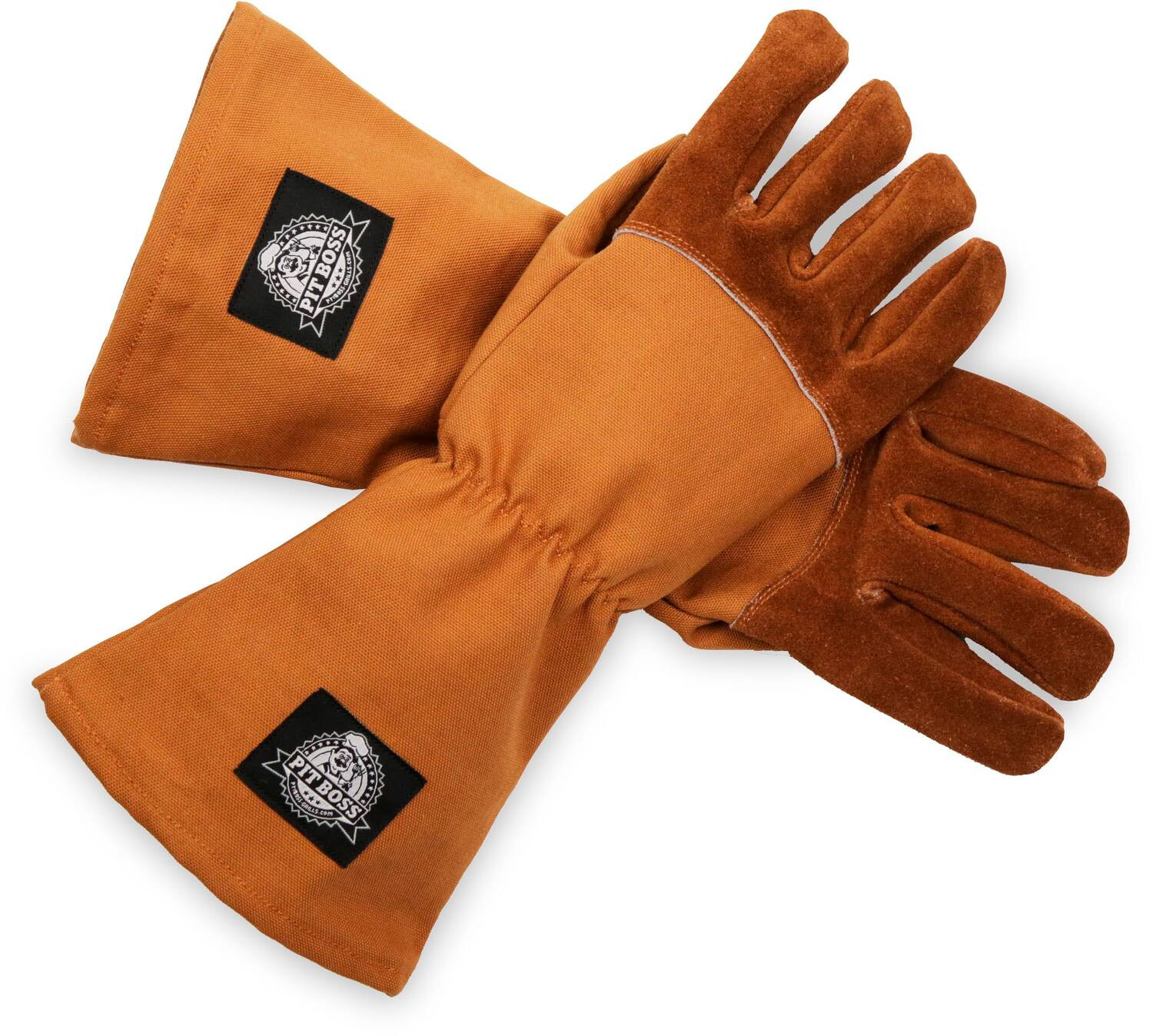 Pit Boss Canvas/Leather Gloves Brown 76110 - Best Buy | Best Buy U.S.