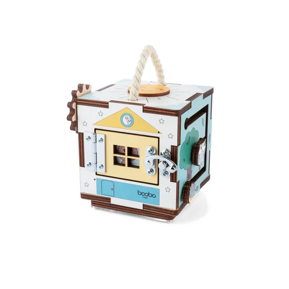 Busy Cube Mini - Travel Activity Toy - Montessori, Educational Activity Cube, Board - Fine Motor ... | Etsy (US)