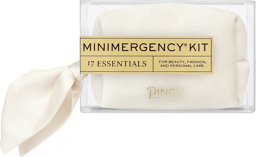 Pinch Provisions Velvet Minimergency Kit for Her, Includes 17 Emergency Essentials, Compact, Mult... | Amazon (US)