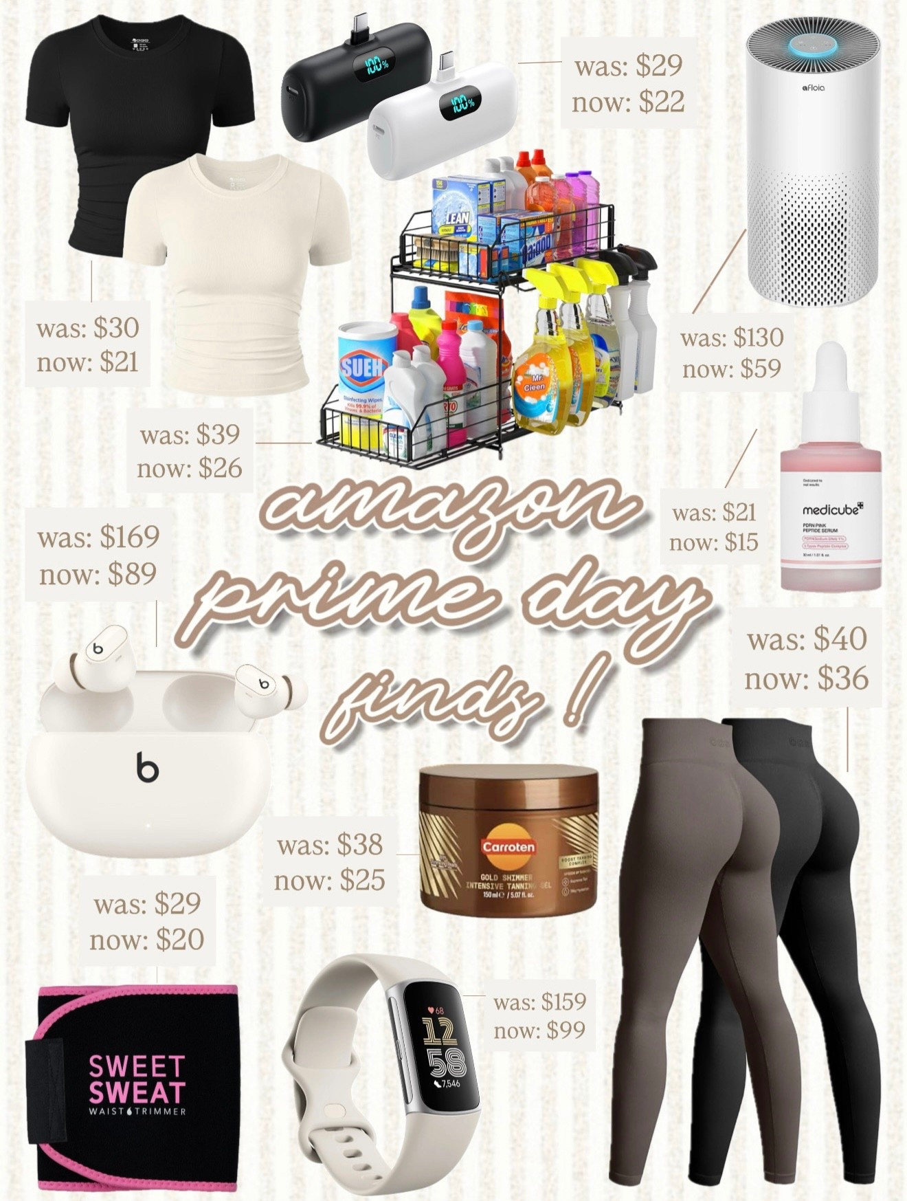 AMAZON PRIME DAY FINDS !
amazon prime day is here and it’s like a modern day christmas morning as an adult. i found some incredible deals for you with style, home, beauty, electronics, and fitness finds that are a have a good deal and highly rated. what did you buy ?! 

#LTKSeasonal #LTKFindsUnder100 #LTKSaleAlert