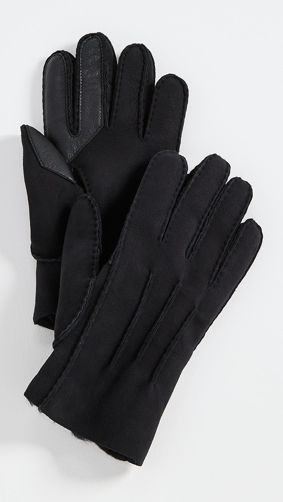 Contrast Sheepskin Gloves | Shopbop