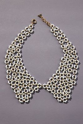 Daisy-Embellished Collar Necklace | Anthropologie (US)