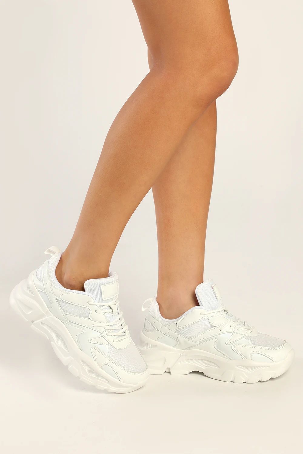 Terri White Platform Sneakers | Lulus (US)