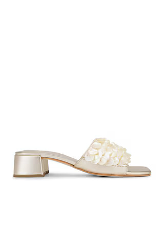 Jeffrey Campbell Fishy Sandals in Cream Gold Combo from Revolve.com | Revolve Clothing (Global)