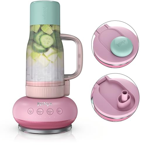 Ninja BlendBOSS Personal Blender, 26oz Tumbler, 1200PW, Pink, DB351PK1BRN | Amazon (US)