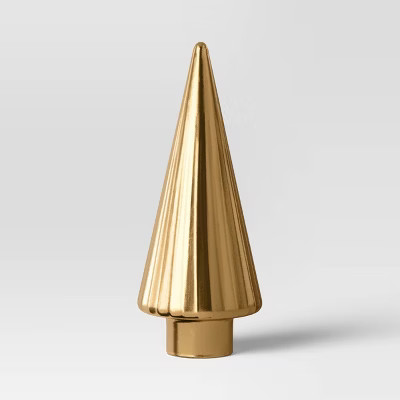 Christmas Large Glass Tree Gold - Threshold™ | Target
