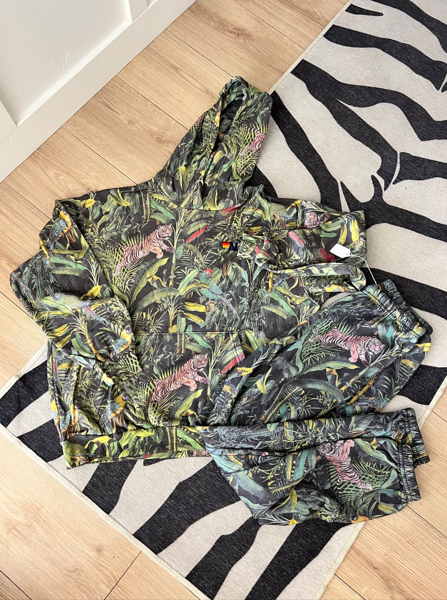 Aviator nation, jungle hoodie, and sweatpants