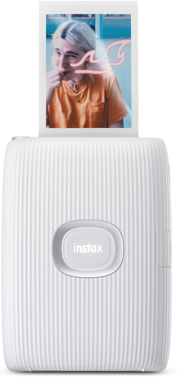 Fujifilm Instax Mini Link 2 Smartphone Printer - Clay White | Amazon (US)
