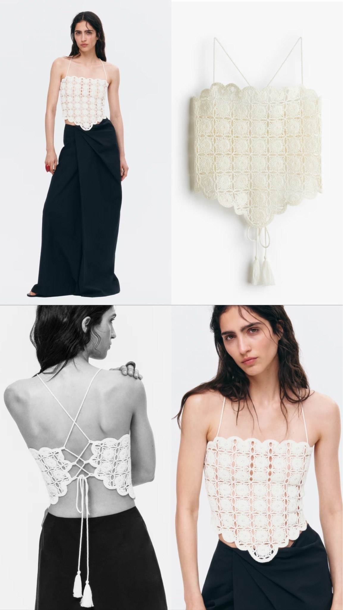 H&m crochet holiday top! Currently 15% off