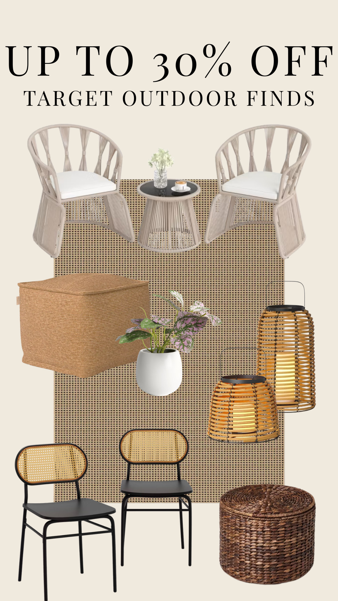 Up to 30% off Target Outdoor Finds!

furniture, home decor, outdoor decor, outdoor furniture #Target 

 #LTKHome #LTKSaleAlert