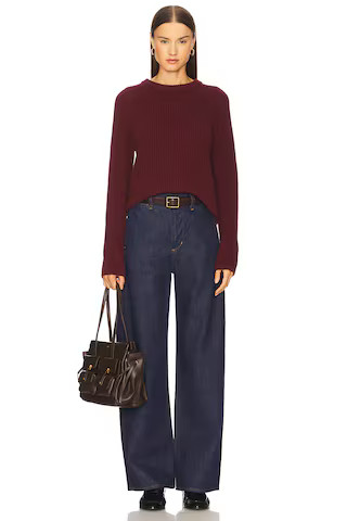 Jane Sweater in Oxblood | Revolve Clothing (Global)