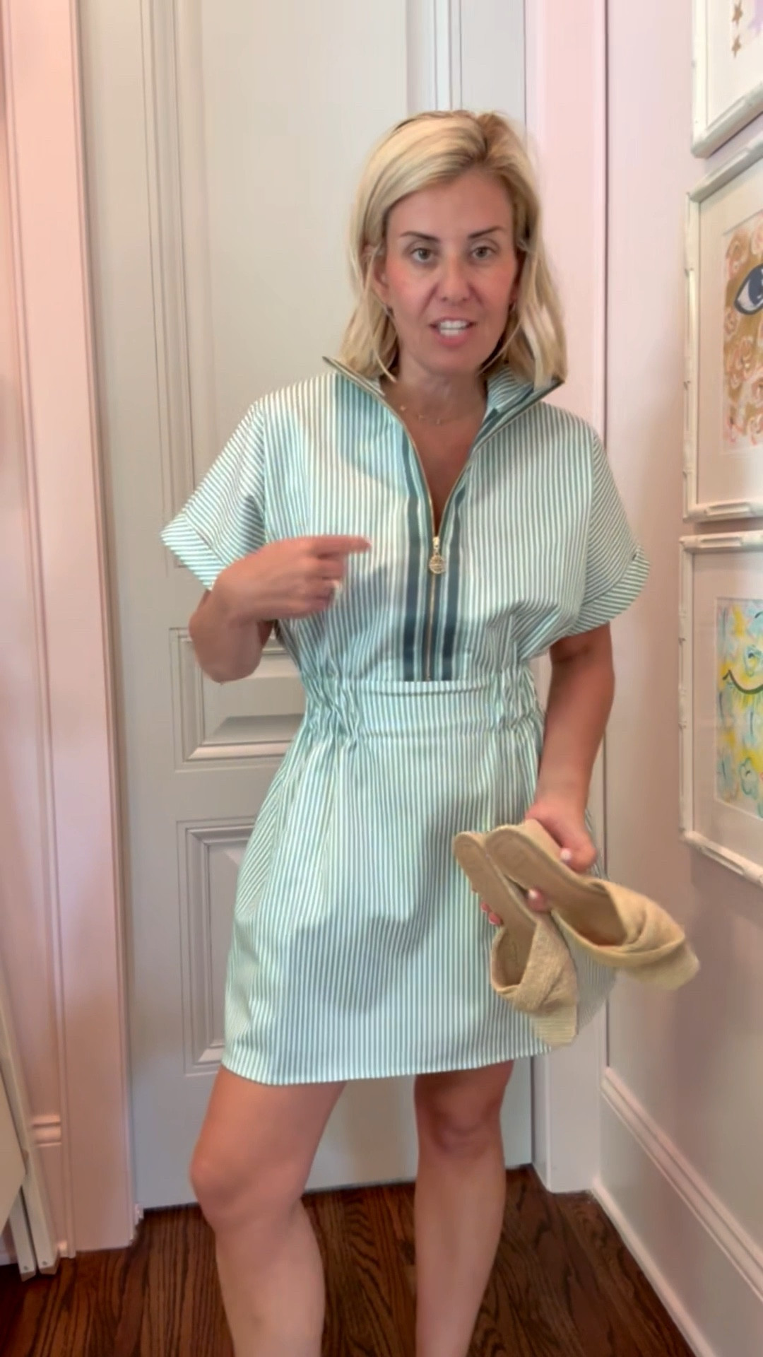 Emily McCarthy never misses a detail! This dress is so flattering & I can already tell it’s going to be a closet keeper! I’m in an xs & 8 shoe. 
*Use my code MIXANDMATCH10 at Emily McCarthyy

#LTKstorytime #LTKOver40 #LTKSeasonal