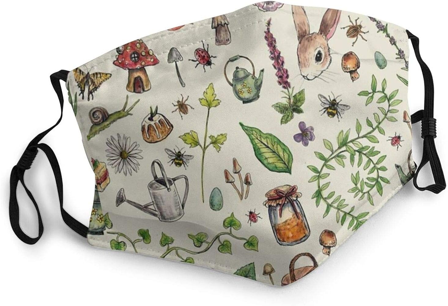 Fashion Face Mask With Filter Pocket Washable Face Bandanas Dust-Proof Balaclava Reusable Fabric ... | Amazon (US)