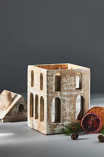 Wooden Humble Home Candle | Anthropologie (US)
