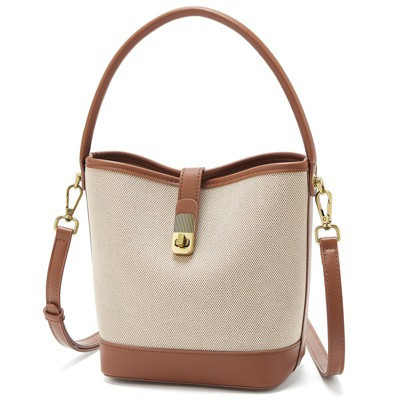 Narwey Coated Canvas Bucket Crossbody Bags for Women Top-Handle Handbags Small Satchel Purse Trendy | Target