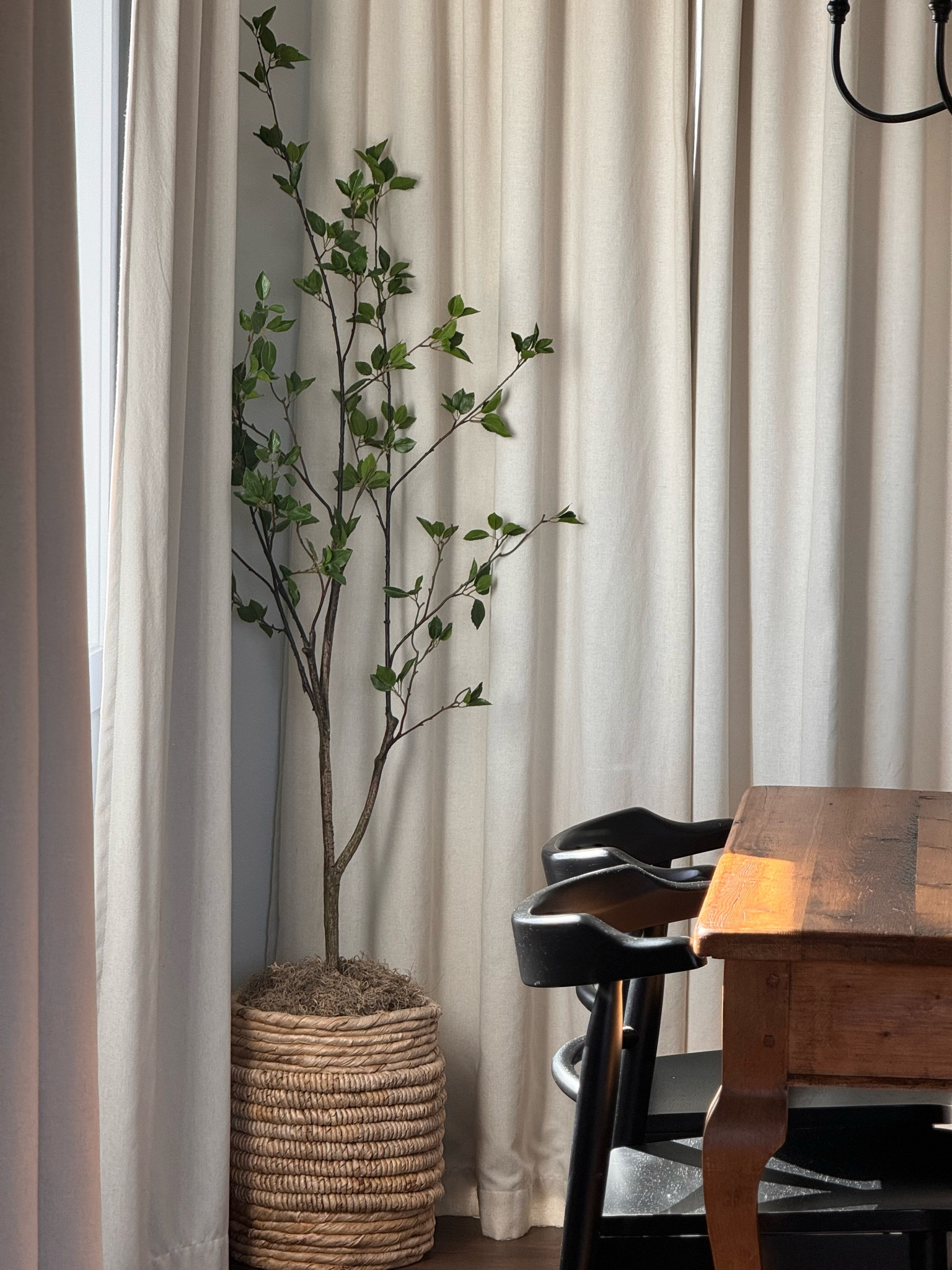 this faux tree is soooo realistic. I have never bought a faux tree before because they have always looked so unrealistic to me, but not this one!

This is the ‘small’ size! 

Home decor, tree, dining room, stems, realistic 

#LTKstyletip #LTKhome #LTKSeasonal