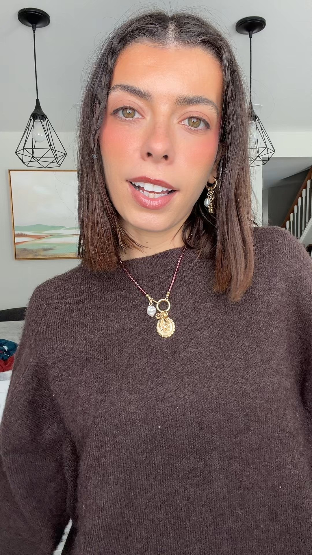 Affordable earrings. Affordable necklace. Affordable jewelry !