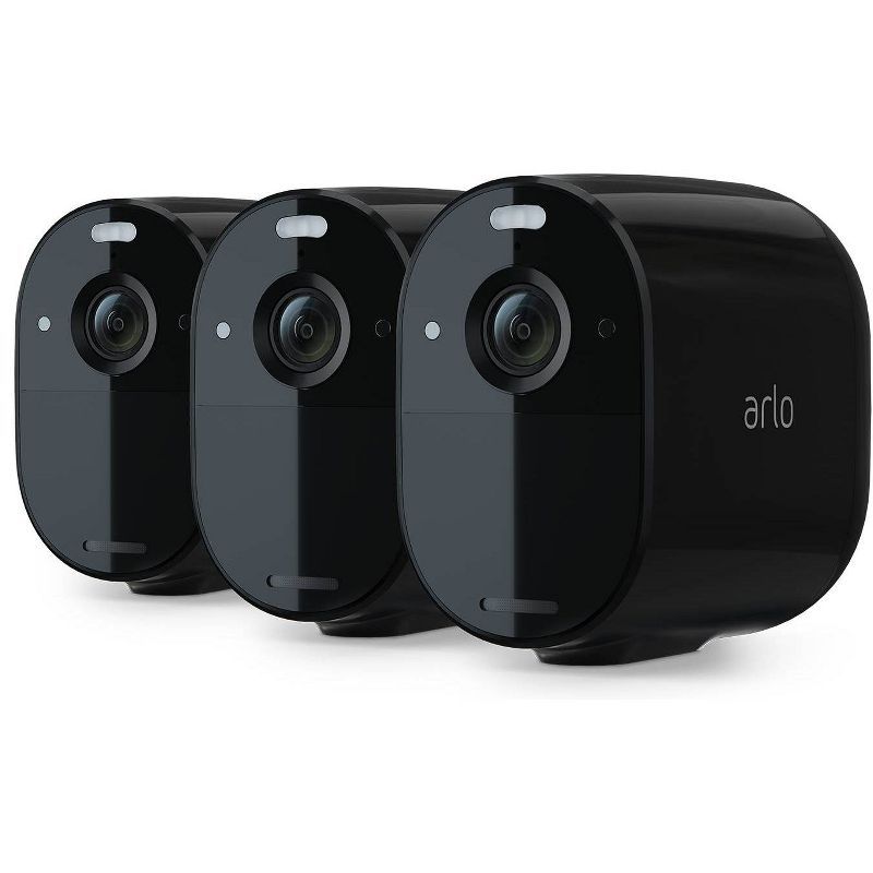 Arlo Essential 1080p Wire-Free Spotlight Indoor/Outdoor Camera - 3pk | Target